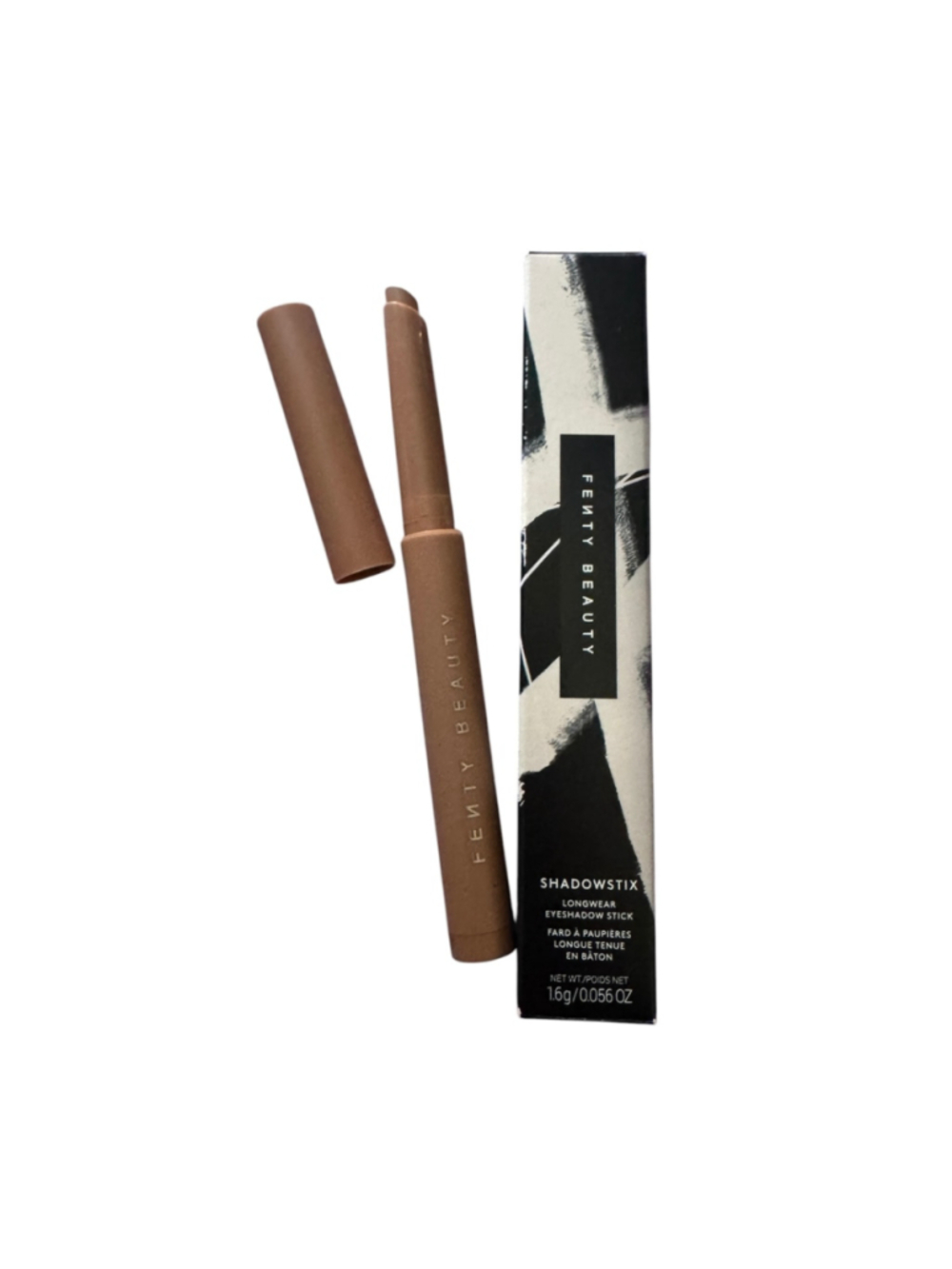 New Fenty Beauty Eyeshadow Stick Warm Light Brown, Matte. - Picture 2 of 3